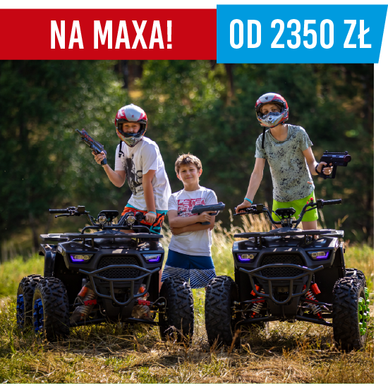 button laser wiele quady