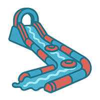 Piktogram waterslide